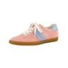 Sneaker PAUL GREEN "Paul Green Sneaker Leder", Damen, Gr. 40,5, rosa, hellblau, Leder, casual, Schuhe
