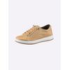 Sneaker ANDREA CONTI, Damen, Gr. 41, braun (camel), Leder, Rindsleder, Glattleder, modisch, Schuhe