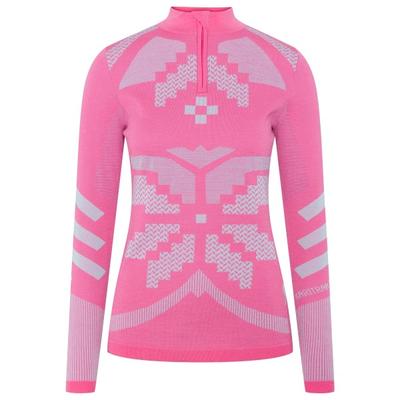 Kari Traa - Women's Faith Half Zip - Merinounterwäsche Gr S rosa Image