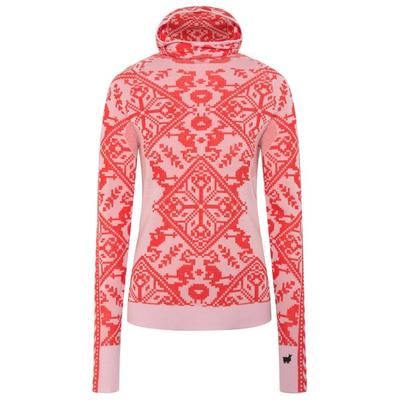 Kari Traa - Women's Saga Hood - Merinounterwäsche Gr XS rosa/rot Image