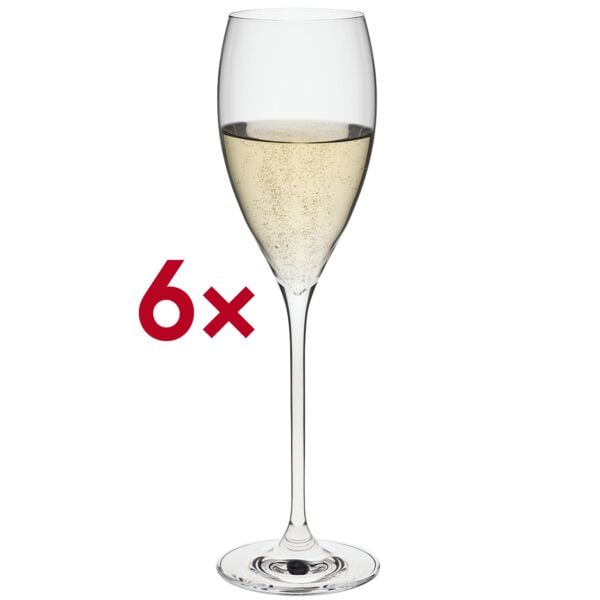 Rona Champagne glass 09 Le Vin 260 ml /-/ 0,1 l 6 Stück, 24.2 cm Image