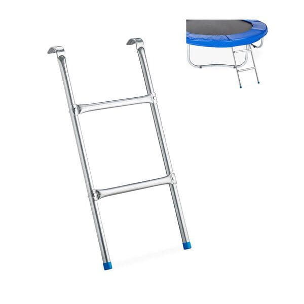 relaxdays Leiter für Trampolin mit 2 Sprossen Image