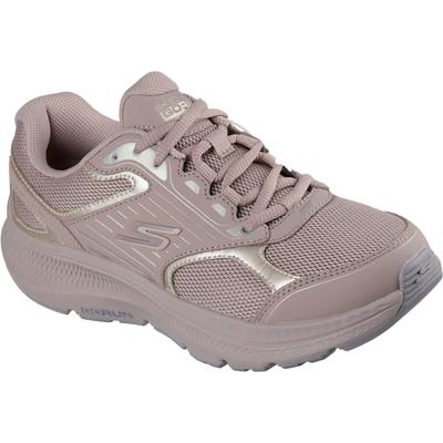 Skechers GO RUN Consistent 2.0 Advantage Damen Sneaker Aus Hellem Braunem/goldenem Leder Image