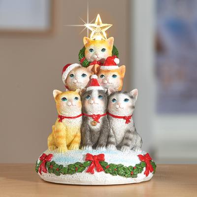 LED-Spieluhr "Katzenbaum" Image