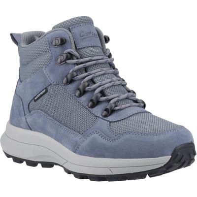 Cotswold Oddington Wildleder Mesh Damen Wanderschuhe in Blau Image