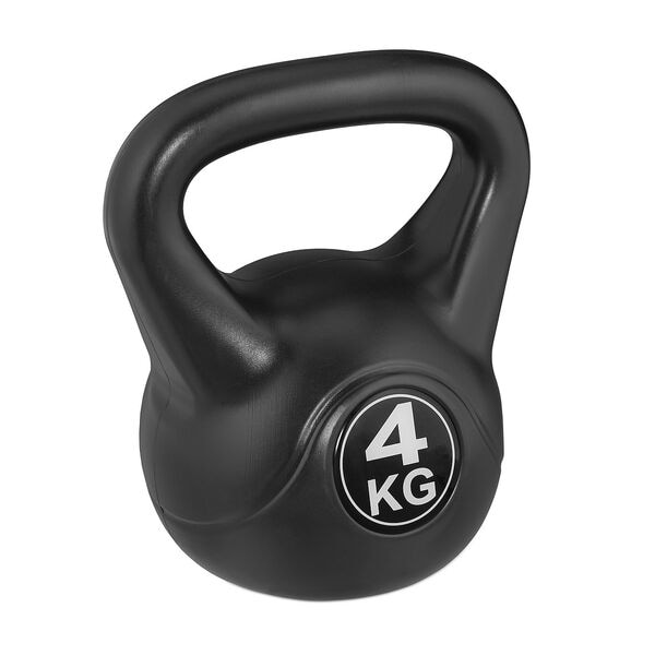 relaxdays Kettlebell Kugelhantel 4 kg beige Image