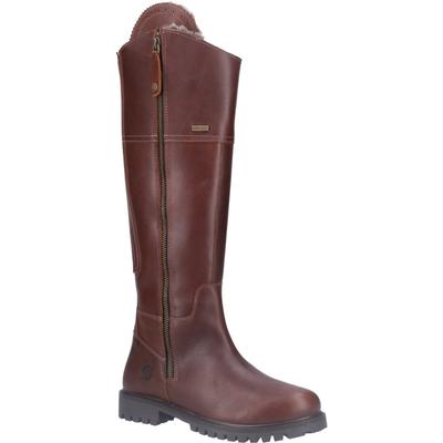 Cotswold Oldachre Leder Damenbraune Stiefel Image