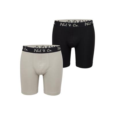 Retro Boxer Long Boxer 2-Pack Image