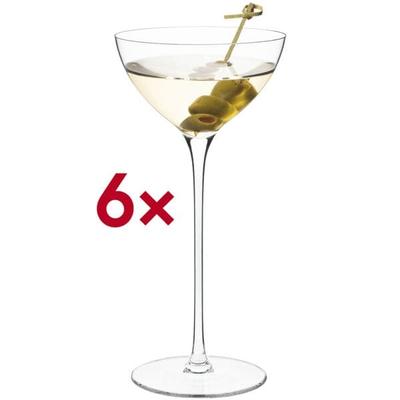 Rona Martiniglas Wine 02 Diverto 200 ml ungeeicht 6 Stück, 20 cm