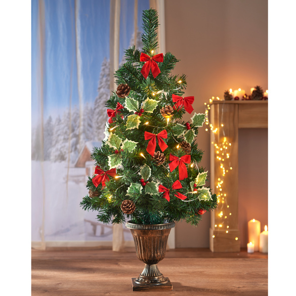 LED-Weihnachtsbaum 92cm hoch in Kelch-Ständer Eldo Image