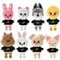 *Skzoo giocattoli di peluche Stray Kids Cartoon peluche peluche bambola personaggio Kawaii bambola di peluche compagno per bambini adulti fan