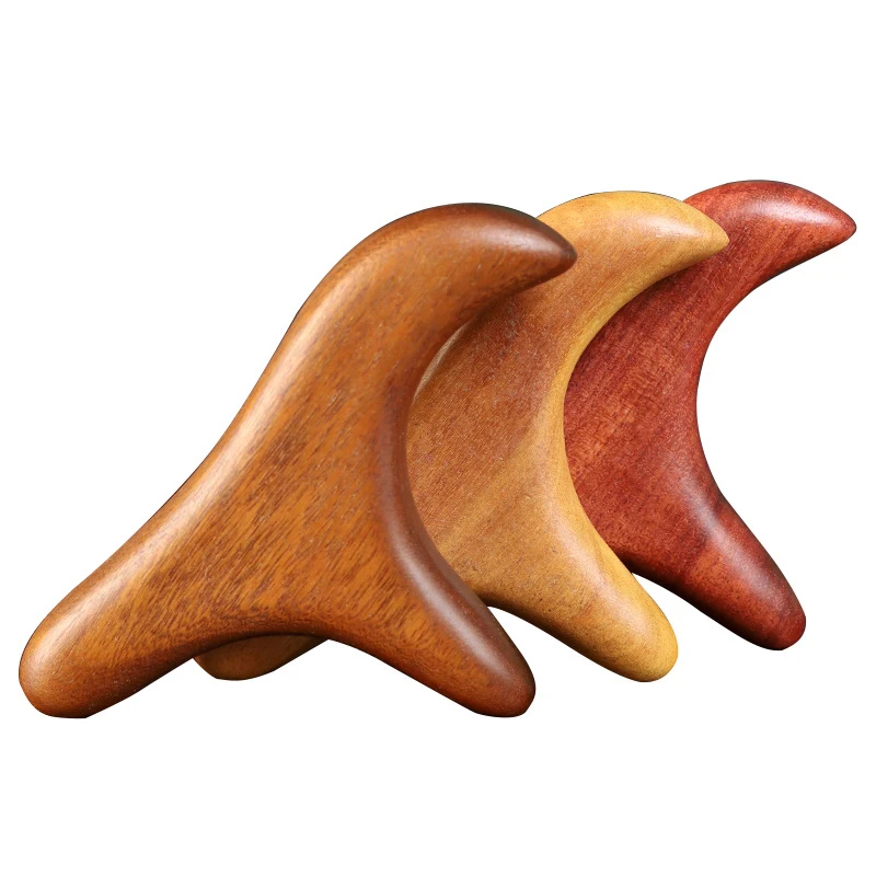 1 Stück 2025 Neue Holz Massage Gua Sha Kamm Werkzeug Professionelle Therapie Massage Werkzeug für Hals Fuß Zurück Bein Hand Image