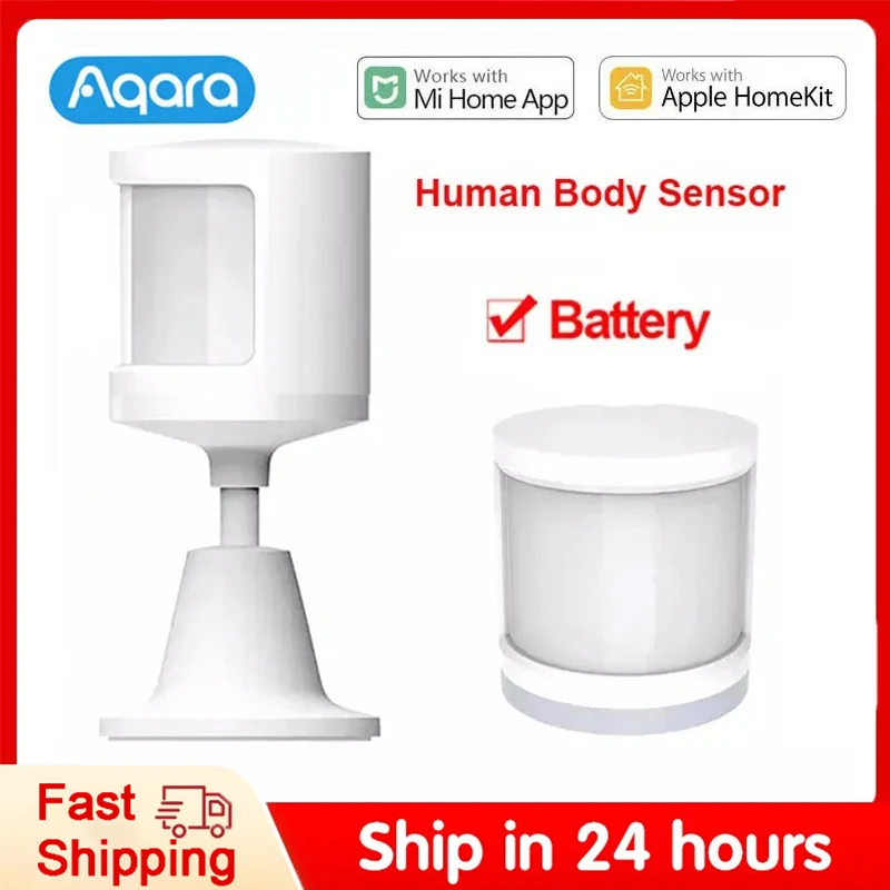 Aqara Smart Menschlichen Körper Sensor körper Bewegung Motion Sensor Drahtlose ZigBee wifi Gateway Hub Smart Home Für Xiaomi Mijia Mi hause Image