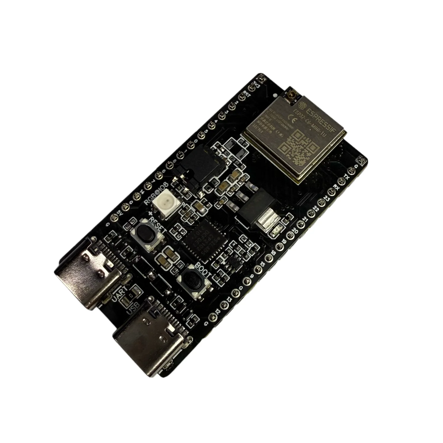 ESP32-C6-DevKitM-1U ESP32-C6-MINI-1U 4 MB Entwicklungsboard Espressif Systems ESP32-C6-Serie Image