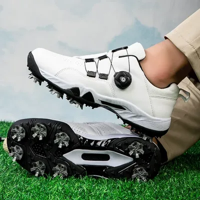 Men Golf Shoes Professional Lightweight Golfer Footwear Outdoor Golfing Sport Trainers Athletic Sneakers
