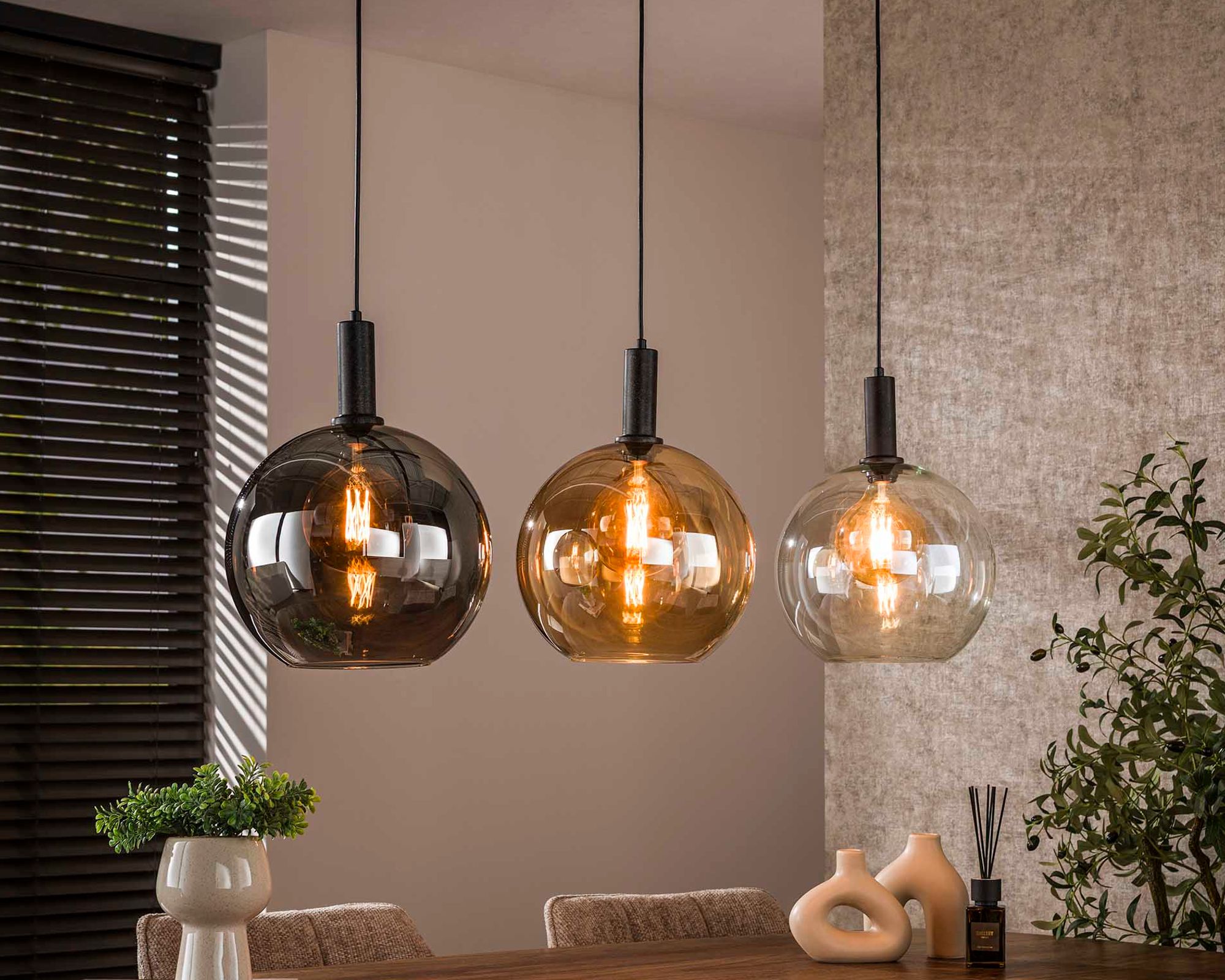 designline »Sfera 3L« Pendelleuchte