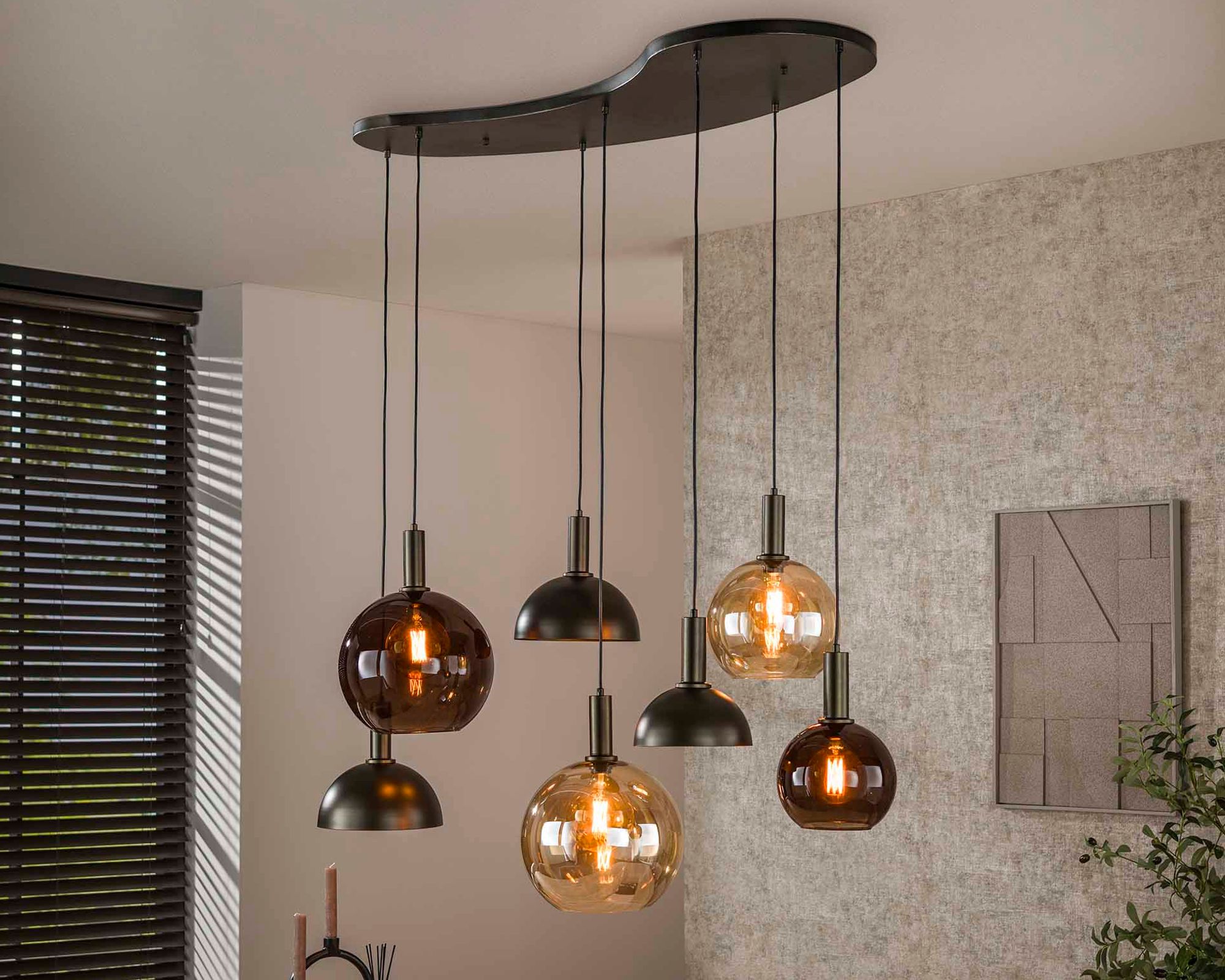 designline »Cluster« Pendelleuchte
