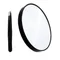 10X Magnifying Makeup Mirror Round Mirror 2 Suction Cups Facial Makeup Cosmetic Absorption Shaving Home Makeup Travel Essential