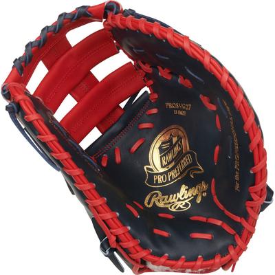 Rawlings Pro Preferred 13" Vladimir Guerrero Jr. Gameday Pattern Baseball Glove - Right Hand Throw Red/Navy
