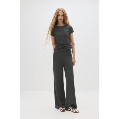 Soft Touch Wide-Leg Trousers