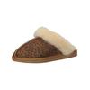 Hausschuh SHEPHERD "Shepherd Hausschuhe Leder", Damen, Gr. 42, braun (kastanie), Leder, casual, Schuhe