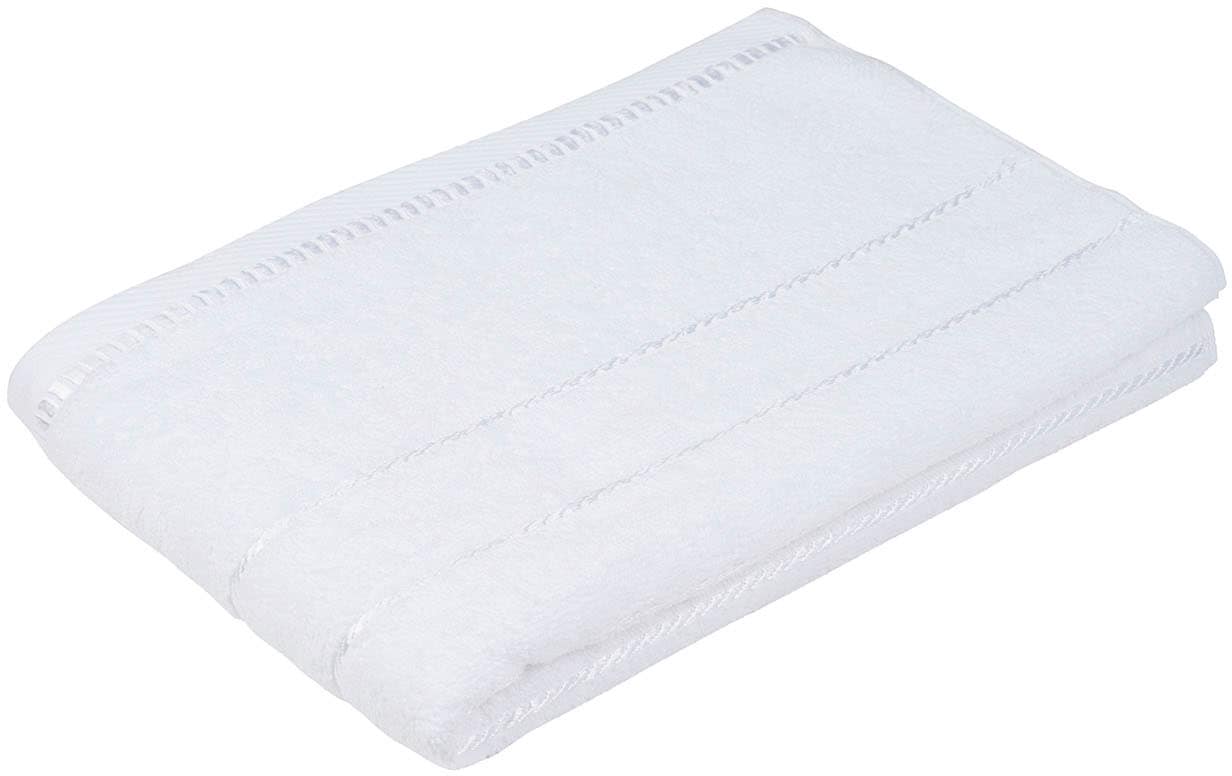 Duschtuch GÖZZE "Berlin", weiß, B:70cm L:140cm, Frottier, Obermaterial: 100% Baumwolle, Handtücher
