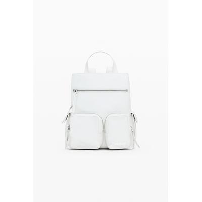 Small leather backpack