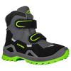 Winterstiefel LOWA "MILO EVO GORE-TEX MID JR", Damen, Gr. 37, limone, grau, Textil, Synthetik, sportlich, Schuhe, wasserdicht, gefüttert, mit Klettverschluss