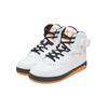 Trainingsschuh EWING "Ewing Rebound by EWING 33 HI Strap", Gr. 46, schwarz, weiß, orange, Leder, Schuhe