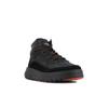 Schnürboots PALLADIUM "PALLAFLEX CUFF M", Damen, Gr. 46, schwarz, Leder, sportlich, Schuhe, Winterschuhe, Sneakerboots, Schnürstiefel