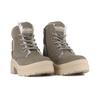 Winterboots PALLADIUM "PALLARISE NBK WL", Damen, Gr. 39, braun (rocks), Leder, sportlich, Schuhe, Winterschuhe, Schnürboots, Winterstiefel, wasserabweisend & gefüttert
