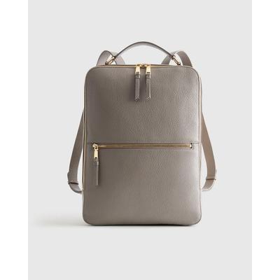 Italian Leather Laptop Backpack