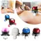 Mini masseur électrique portatif pour tout le corps, avec lumière Led, Relaxation musculaire, dispositif de Massage corporel Portable pour les soins du corps
