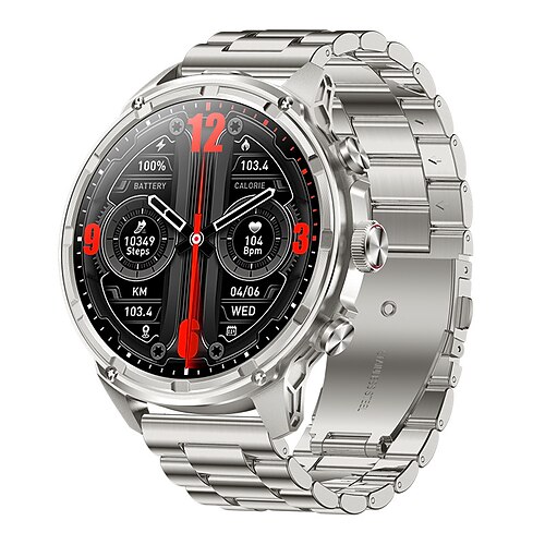 V99 Smart Watch Herren 710 mAh großer Akku 1,85 Zoll GPS-Positionierung wasserdicht Bluetooth-Anruf 100 Sport Smart Watch