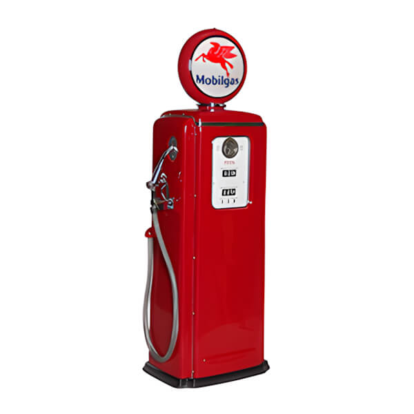 Roadside Relics Mobilgas Tokheim 39 Style Gas Pump Replica
