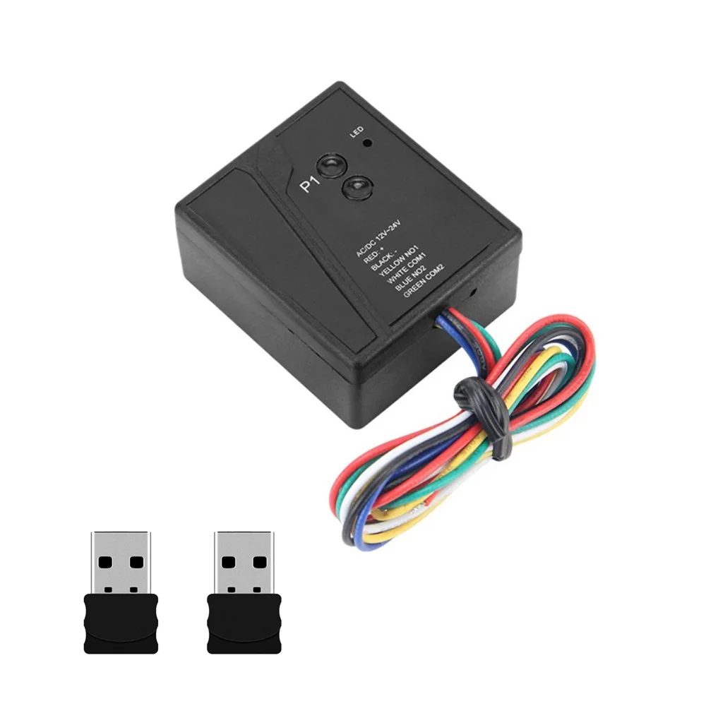 Universal Auto Drahtlose Sender Und Empfänger Fernbedienung Garage Tür Öffnung Empfänger 2,4G Bluetooth Verbindung USB Sensor Image