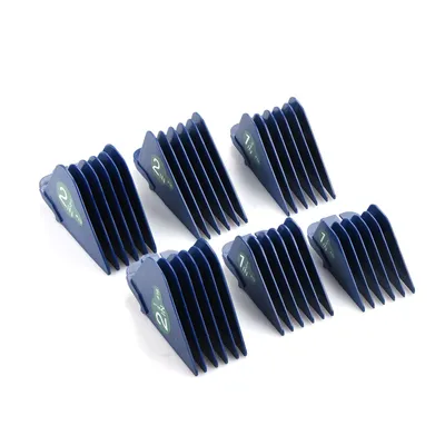 6Pcs/Set For Clipquik Clipper Guards 32mm-64mm (#20 18 16 14 12 10) Clipper Guide Combs For Wahl Accessories Clipper Guard Set
