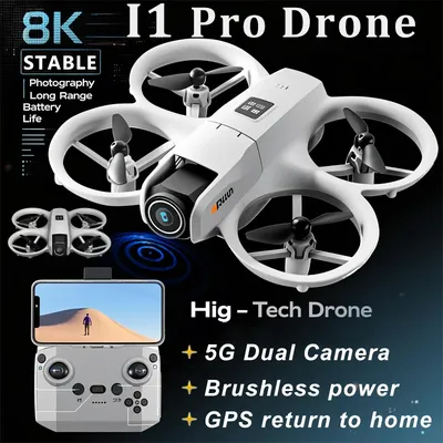 i1PRO Mini Drone Professional 8K HD Camera Drone 5G WIFI FPV UAV With screen remote control Avoidance Aerial Quadcopter Toy Gift