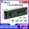 Hikity 1 Din Auto-MP3-Player, 12 V, In-Dash, Doppel-BT-Freisprechanruf, Stereoradio, USB/SD/AUX-IN, mit mobiler Vermietung, Auto-Player-App