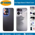 Cover posteriore di qualità AAA + per Oppo Reno13 Custodia posteriore Cover posteriore Porta con adesivo per Oppo Reno 13 5G Sostituzione del coperchio della batteria