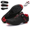 Fahrradschuhe Damen Rennrad SPD Racing Lock Schuhe Flachpedal Lockless Freizeit Reiten MTB und Stollen Herren Mountainbike Schuhe
