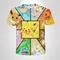 Viaggio Genitore-figlio Abbigliamento Bambini Abbigliamento 3D Anime T-shirt per bambini Pikachu T-shirt da uomo Pokemon Ragazzi Ragazze a maniche corte