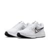 Laufschuh NIKE "W RUN DEFY", Gr. 40,5, weiß, schwarz, smoke grau, sportlich, Schuhe