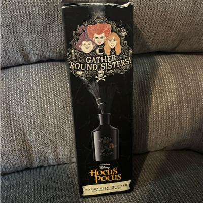Disney Holiday | Disney Hocus Pocus Potion Reed Diffuser Halloween Scent 6.7 Fl Oz | Color: Black/Purple | Size: Os