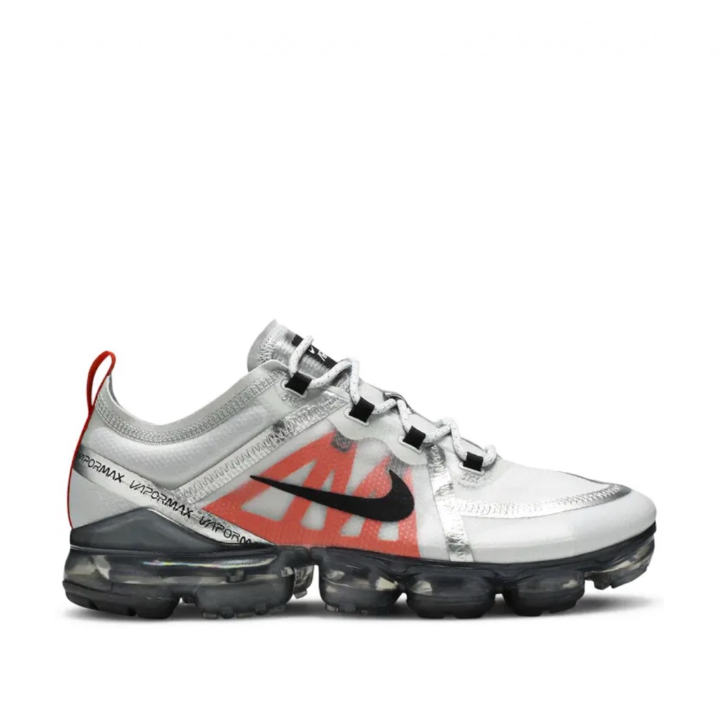 Nike Shoes | 2019 Nike Vapormax Platinum Orange | Color: Orange/Silver | Size: 7