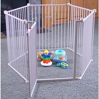 Regalo : 4 in 1 Extra Large Metal Playard (Tan )