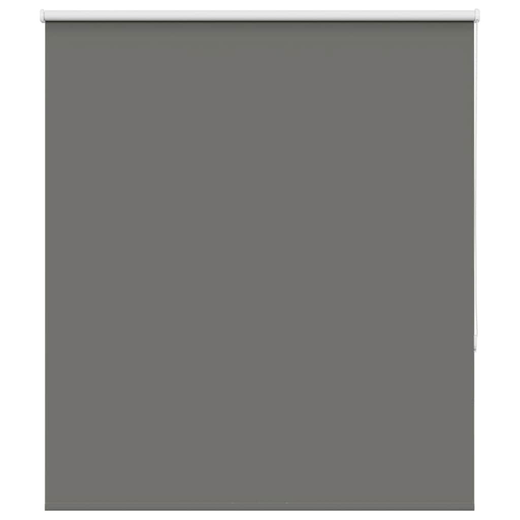vidaXL Verdunkelungsrollo Grau 120x130cm Stoffbreite 116,6cm Polyester Image