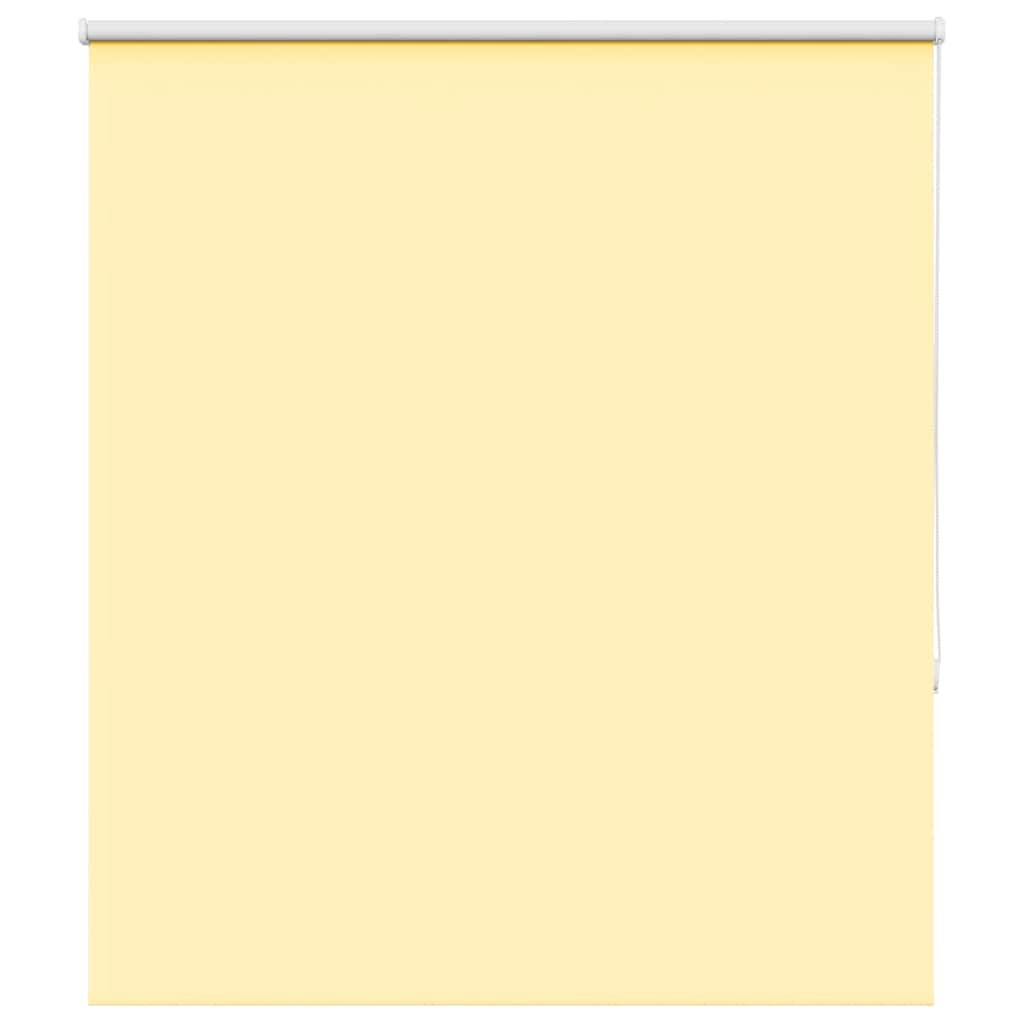 vidaXL Verdunkelungsrollo Gelb 135x150cm Stoffbreite 131,6cm Polyester Image