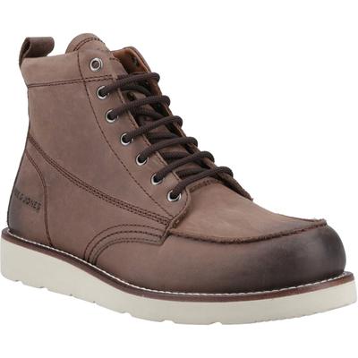 Jack & Jones Toronto Herren Ankle Boots aus braunem Leder Image