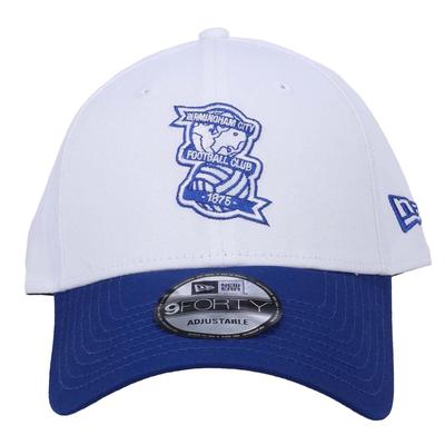 New Era - "9Forty" Baseball-Mütze für Herren/Damen Unisex (Weiß/Blau) Image